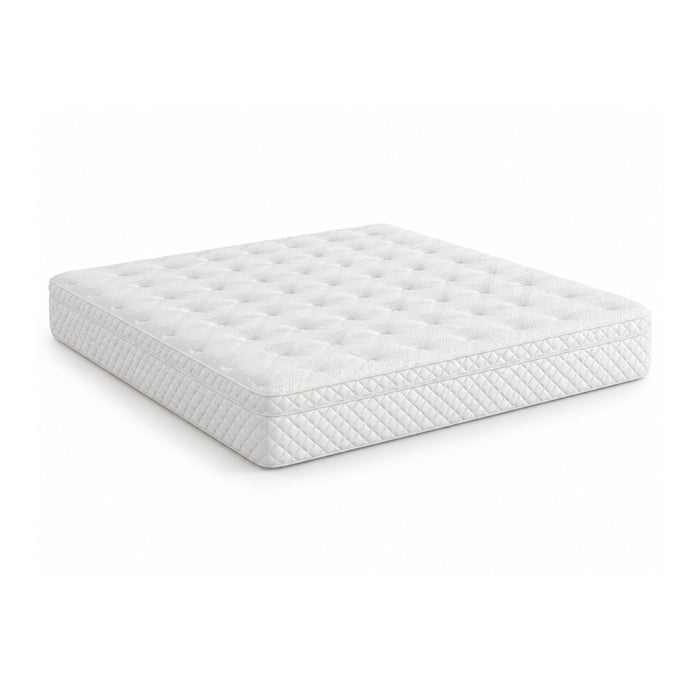 Alaskan King Latex Mattress, shown alone on a white background